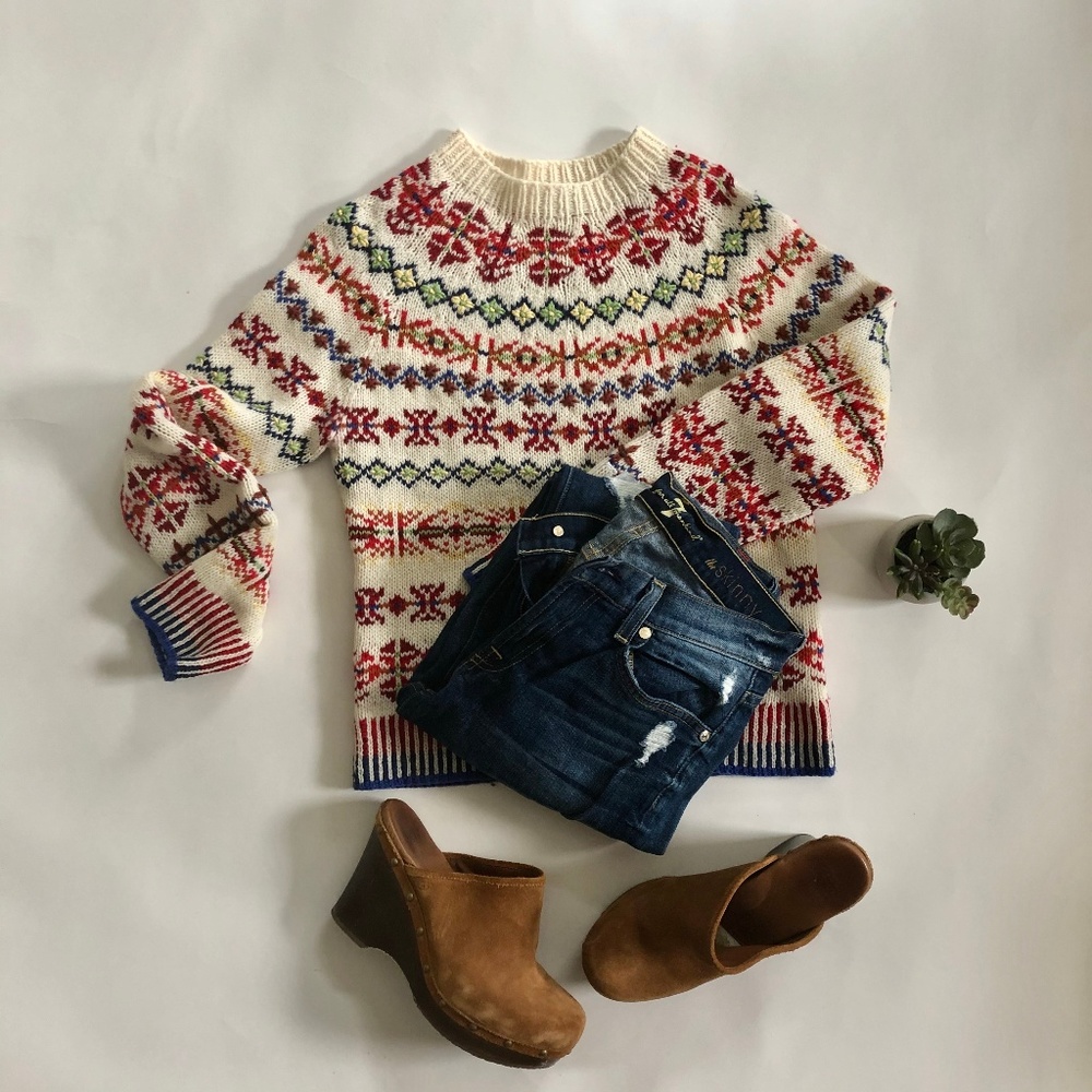 J. Crew Handknit Sweater